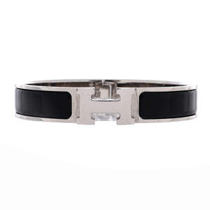 Hermes Narrow Clic H Bracelet Enamel